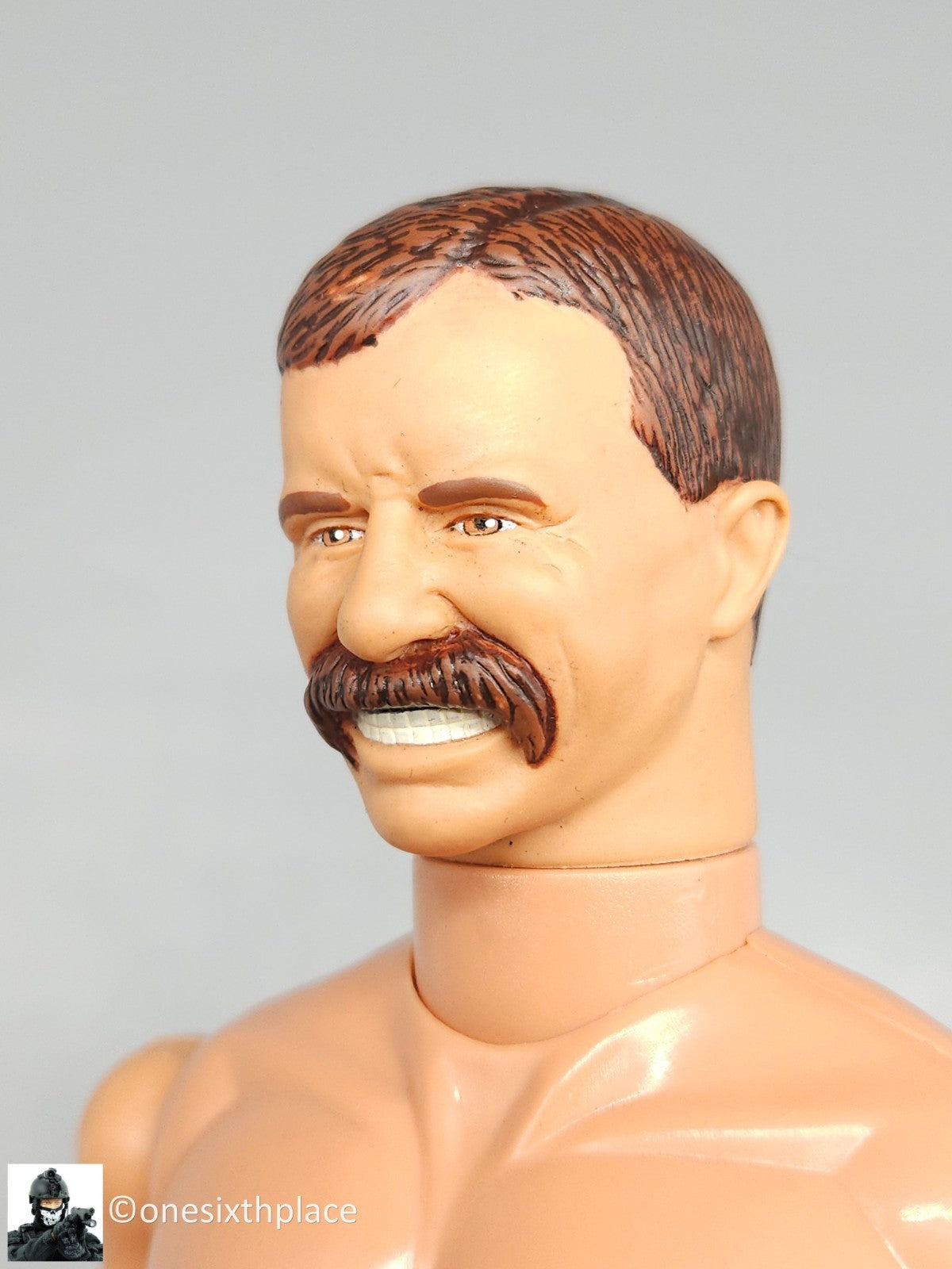 1:6 scale Hasbro GI Joe Teddy Roosevelt Rough Riders Male Nude Body 12" Figure
