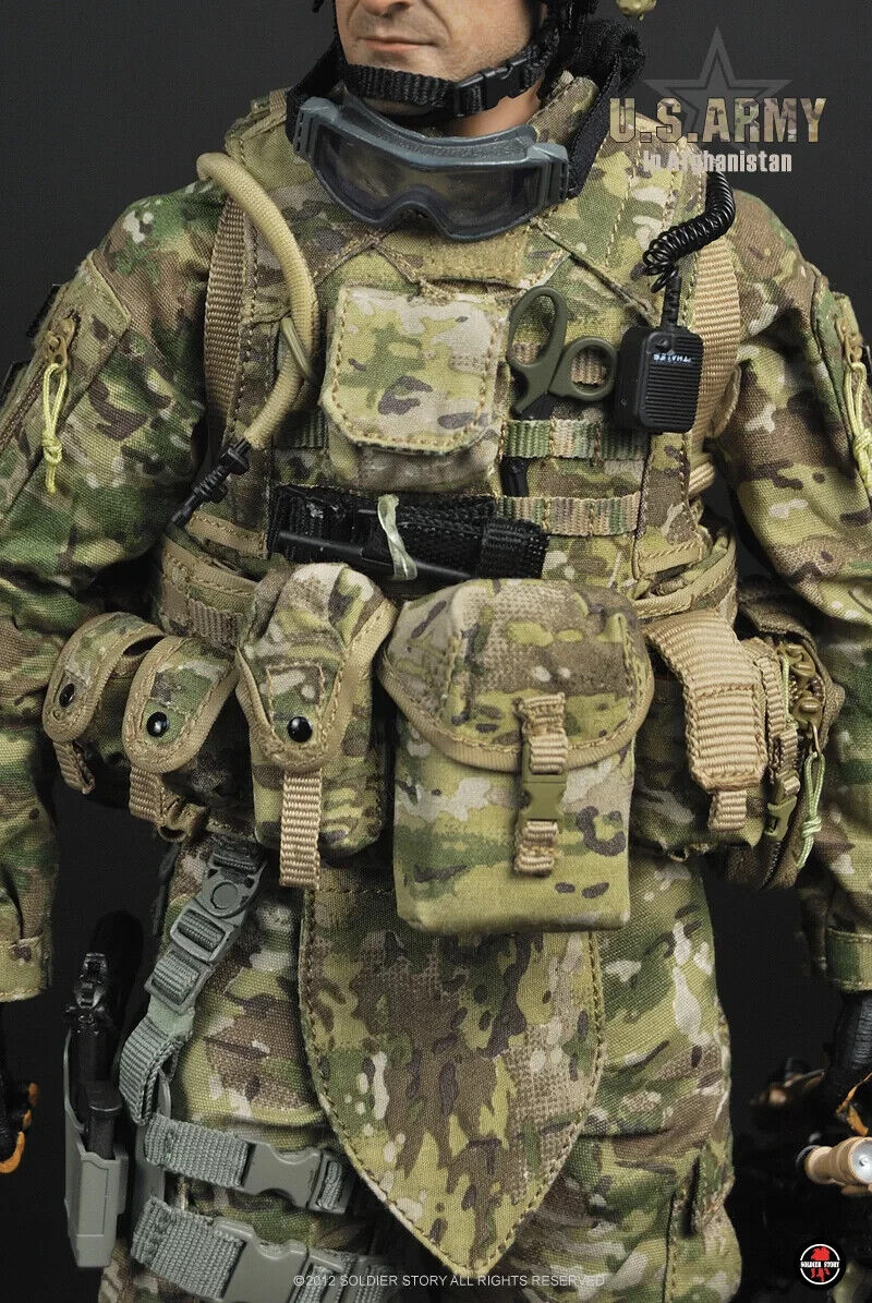 1:6 Soldier Story US Army in Afghanistan Multicam Grenade Pouch for 12" Figures