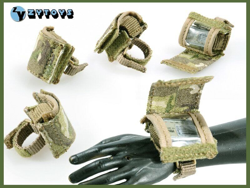 1:6 ZY Toys Combat Sniper Multicam GPS Wrist Pouch 12" GI Joe Dragon DamToy