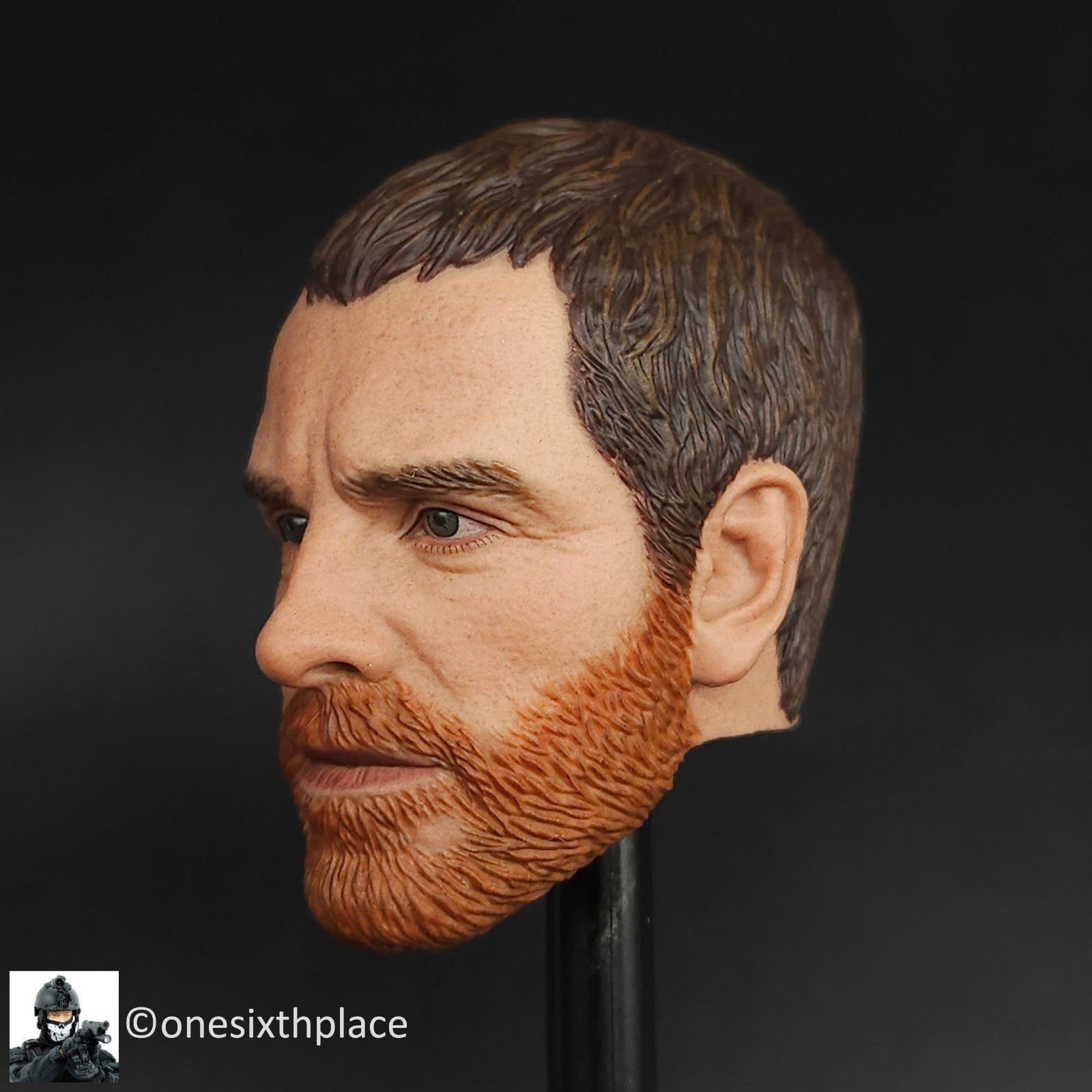 1:6 scale Easy & Simple Coalition Forces British SAS Male Head Sculpt