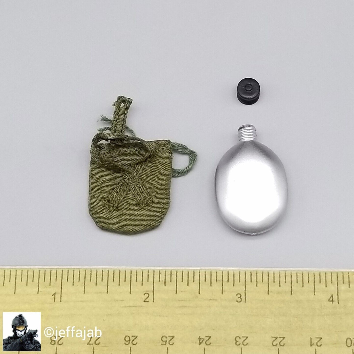 1:6 FacePoolFigure WWII Female Russian Tanker Canteen for 12" Figure FP-005A