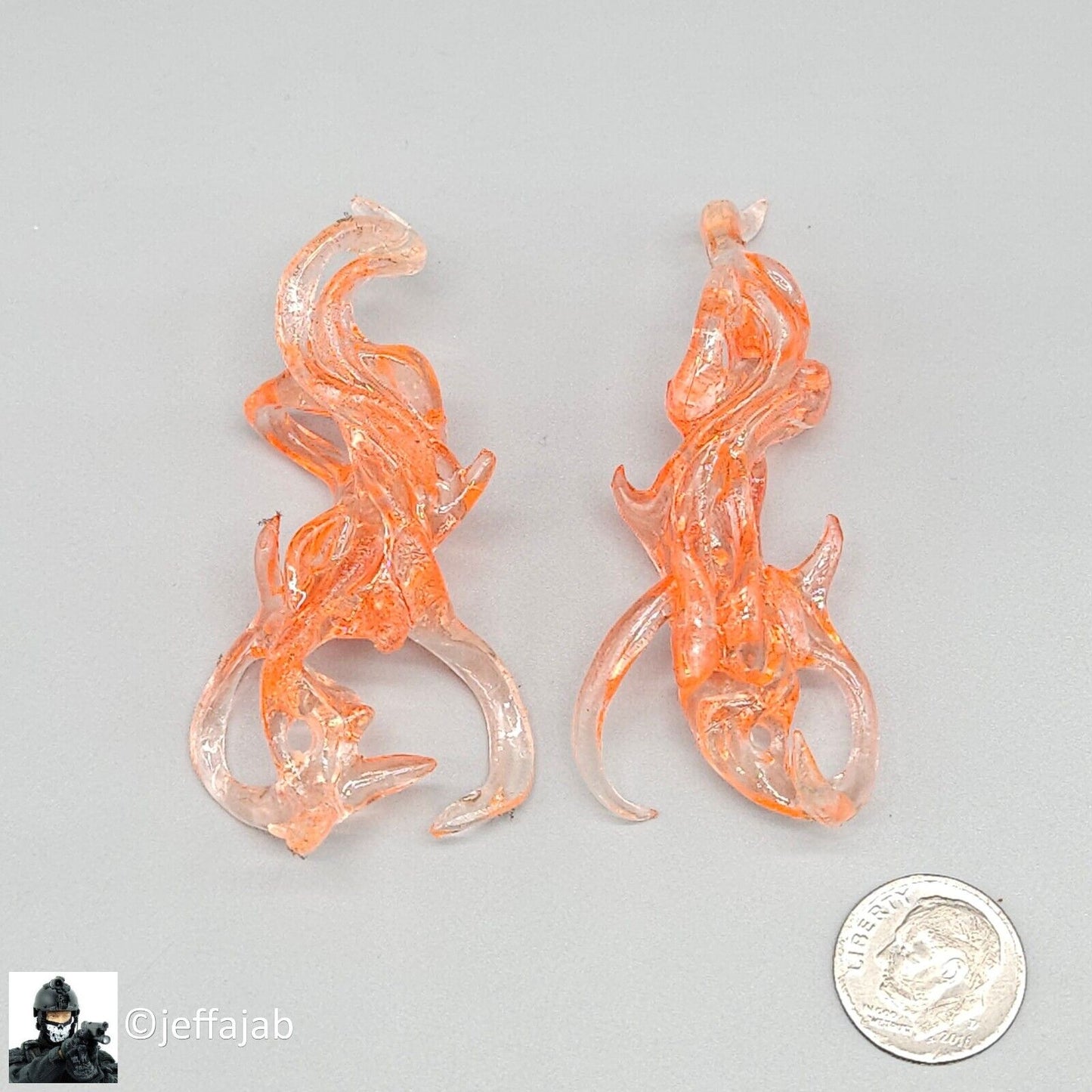 1:6 scale SW Toys Lady Spooktacular Scarlet Witch Magic Fire Flames (Plastic)