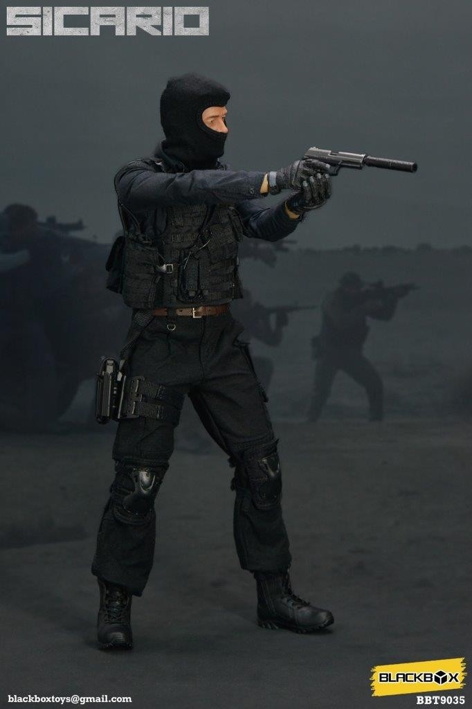 1:6 scale Black Box Toys Sicario 12" Action Figure BB9035