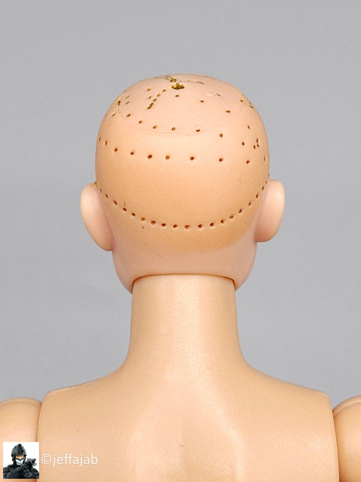 1:6 Triad Toys Caucasian Alpha Female Head Sculpt NO HAIR READ NOTES 12" Figures