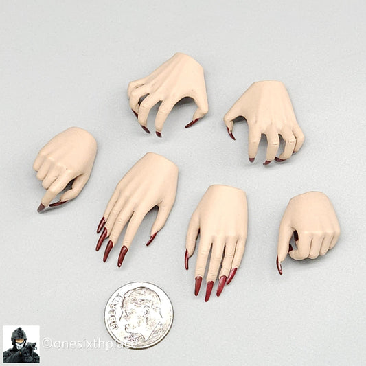 1:6 TBLeague PL2022-202A Hell’s Messenger Golden Female Hands for 12" Figures