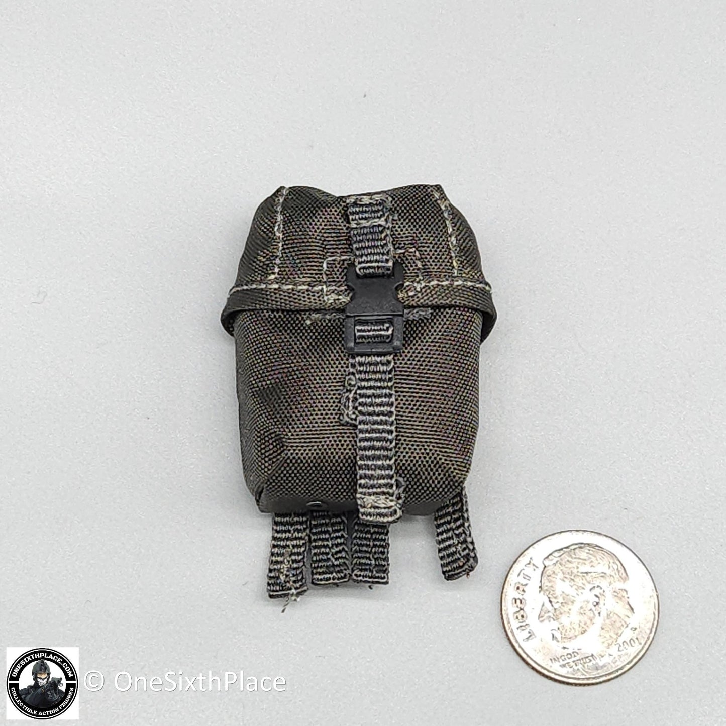 1:6 scale Easy & Simple ZERT Juggernaut Sully Gray SAW Ammo Pouch (x1)