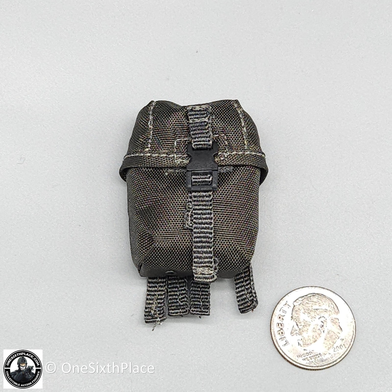 1:6 scale Easy & Simple ZERT Juggernaut Sully Gray SAW Ammo Pouch (x1)