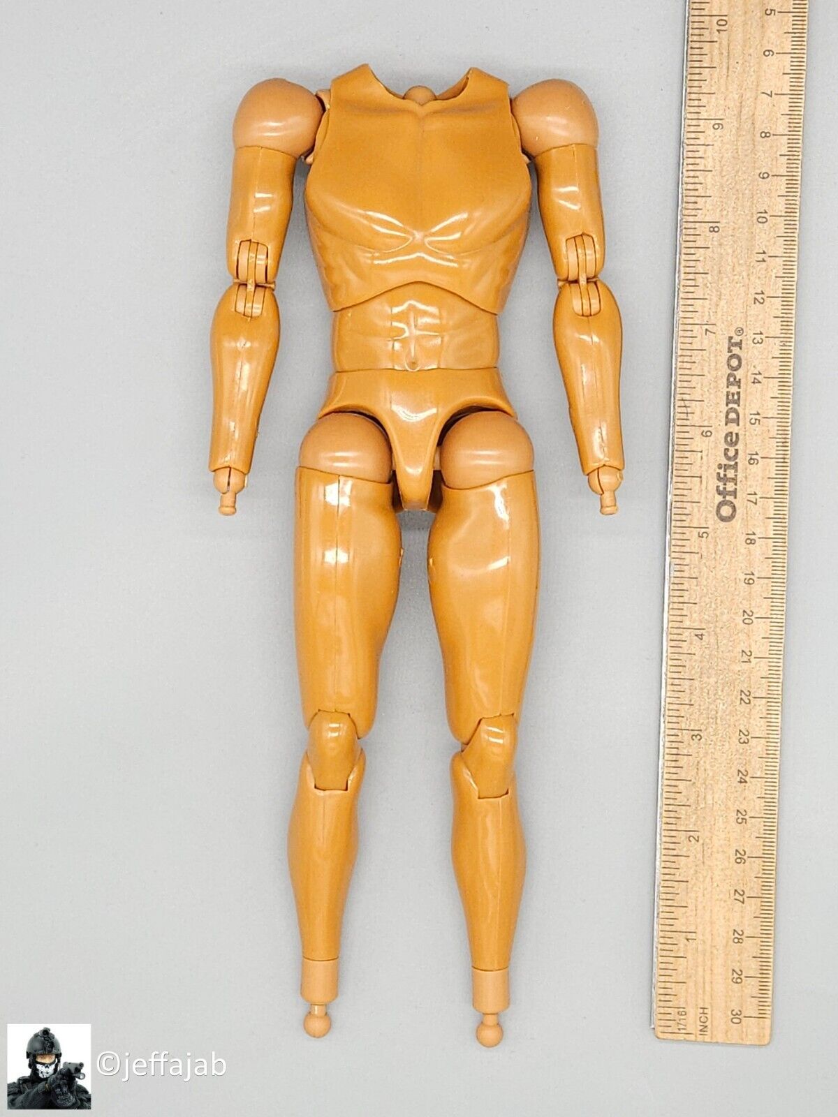 1:6 Hot Toys USMC Operation Iraqi Freedom Sniper Male TrueType Body 12" Figure