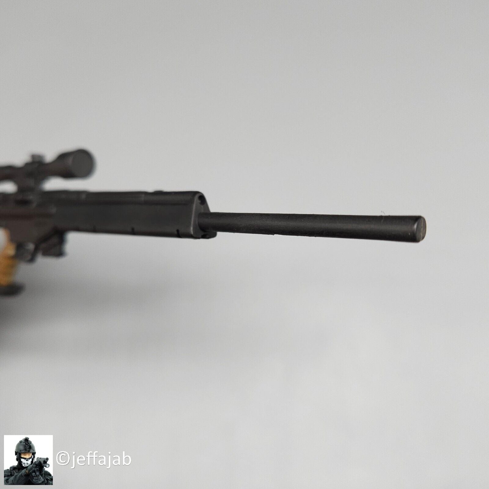 1:6 Ultimate Soldier HK PSG1 Sniper Rifle 12" GI Joe Dragon German GSG9 Police