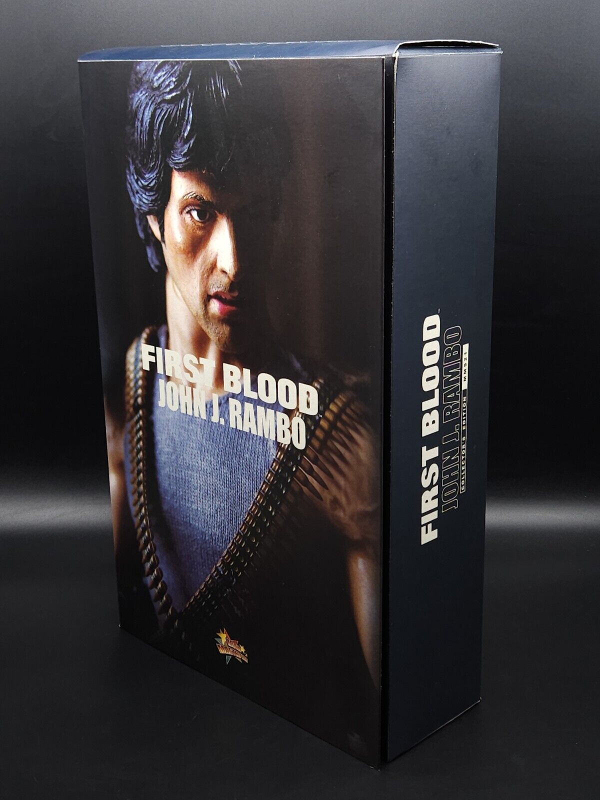 1:6 scale Hot Toys First Blood John J. Rambo Boxed 12" Action Figure MMS21