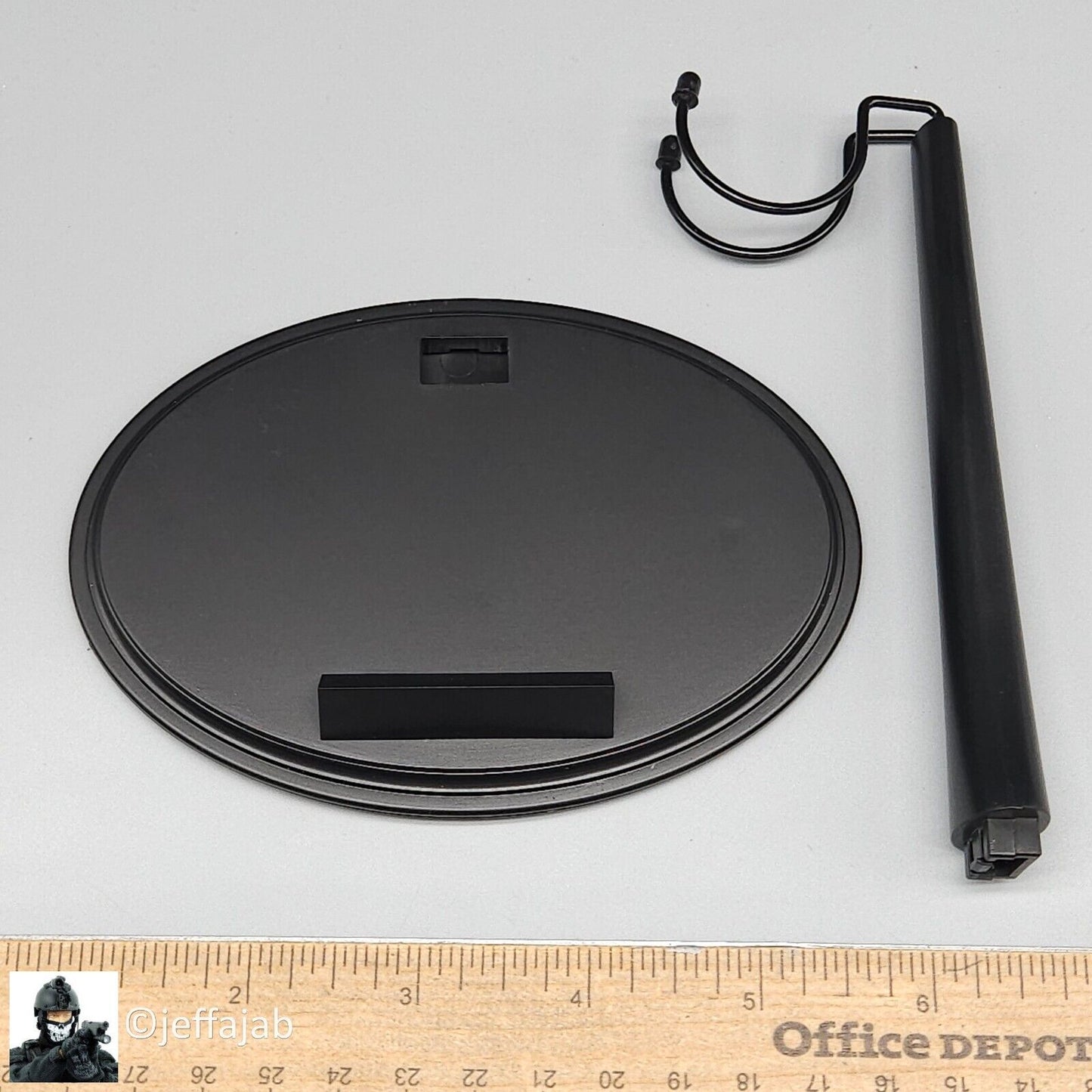 1:6 KSToys Doomsday Guardian Black Display Stand Base for 12" Figures