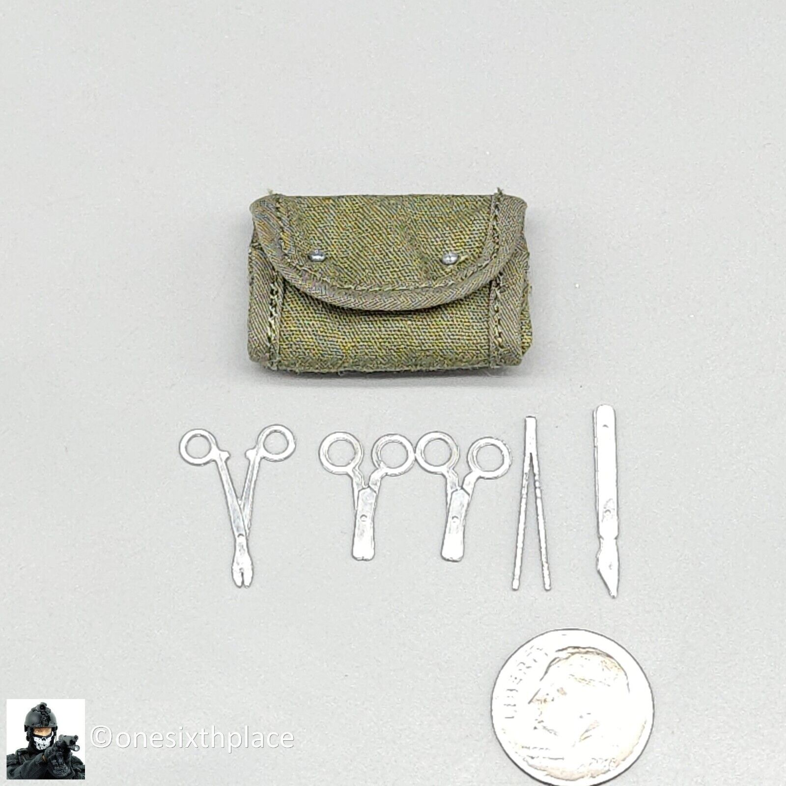 1:6 QO Toys Vietnam US Army Corpsman Surgical Instrument Kit for 12" Figures