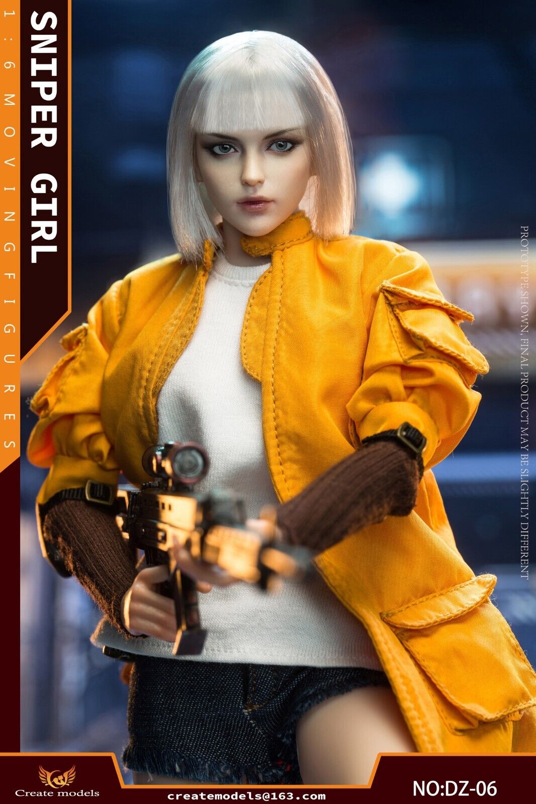 1:6 scale Create Models Sniper Girl Lan Female Brown Stockings for 12" Figures