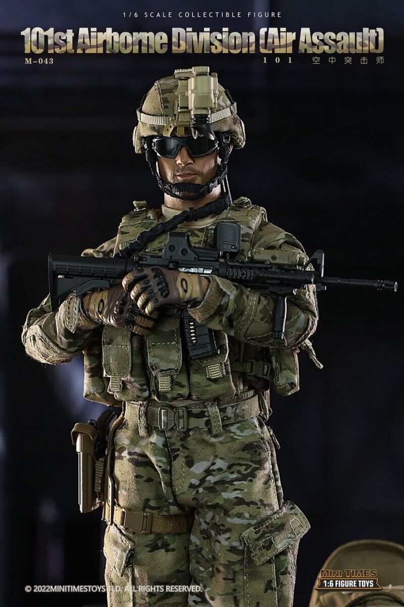 1:6 Mini Times 101st Airborne Div Multicam OCP Pouches Set for 12" Figures