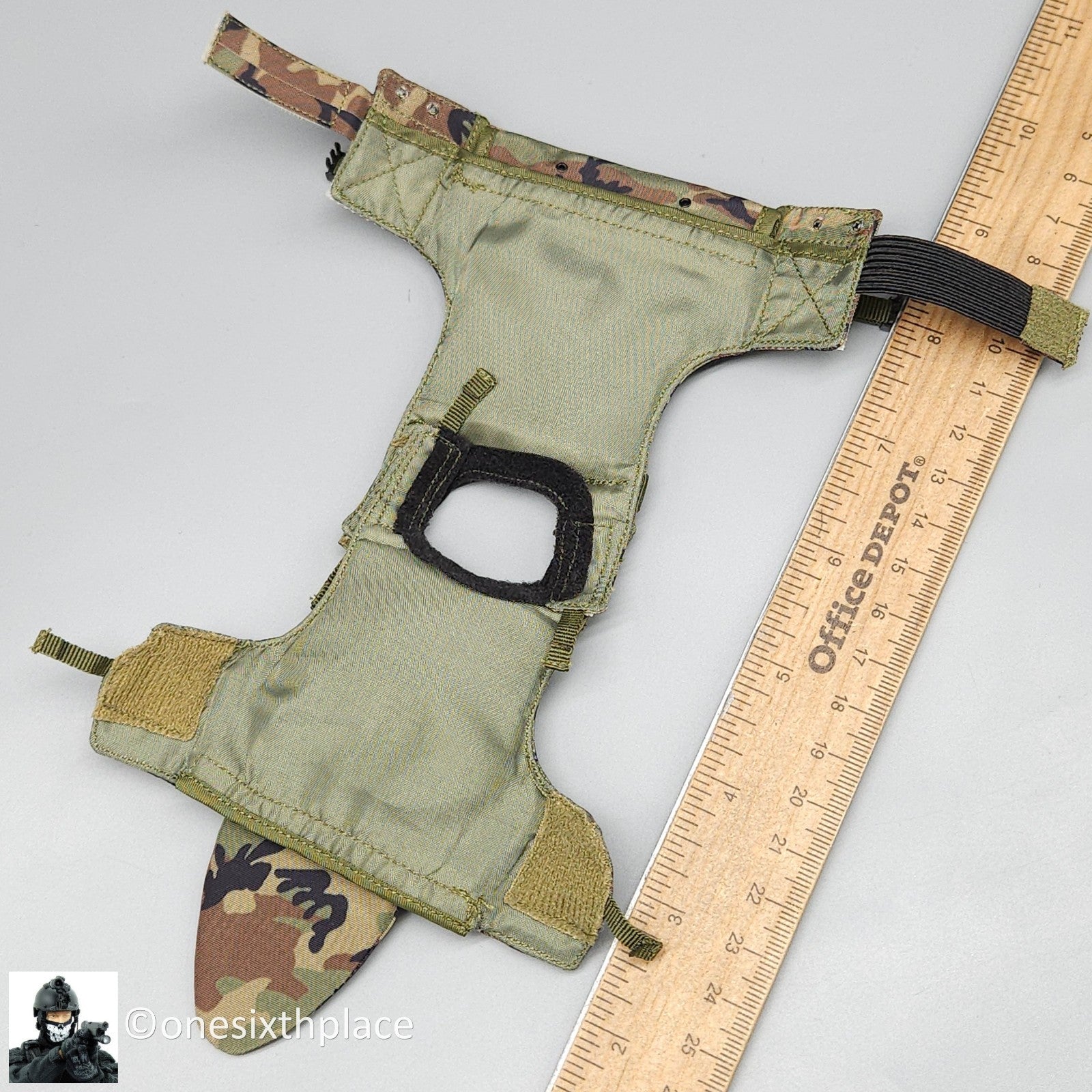 1:6 scale DamToys 75th Ranger Regiment Airborne Woodland SPEAR Body Amor Vest