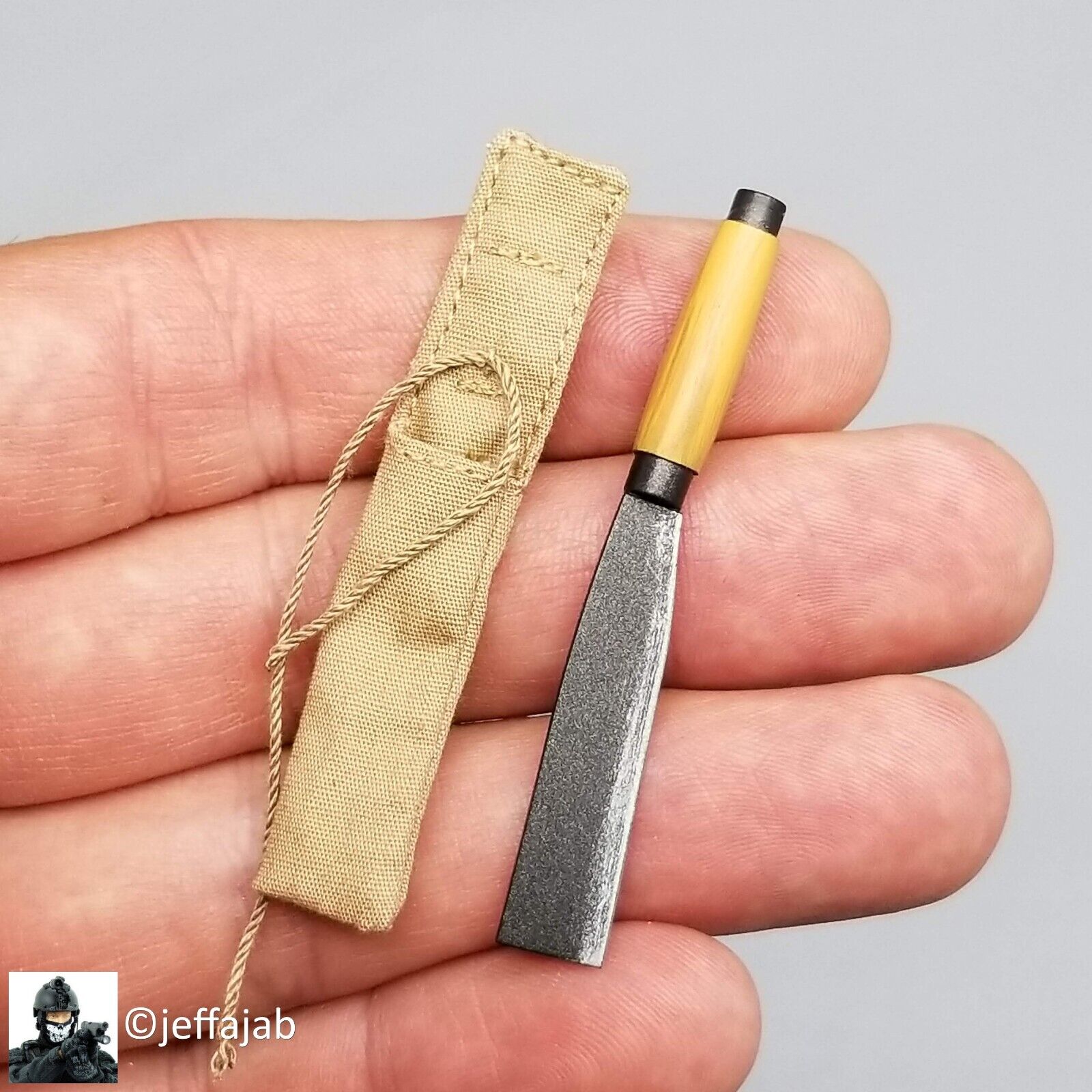 1:6 Ujindou Female Viet Cong Guerilla Machete Knife 12" TBleague Vietnam NVA