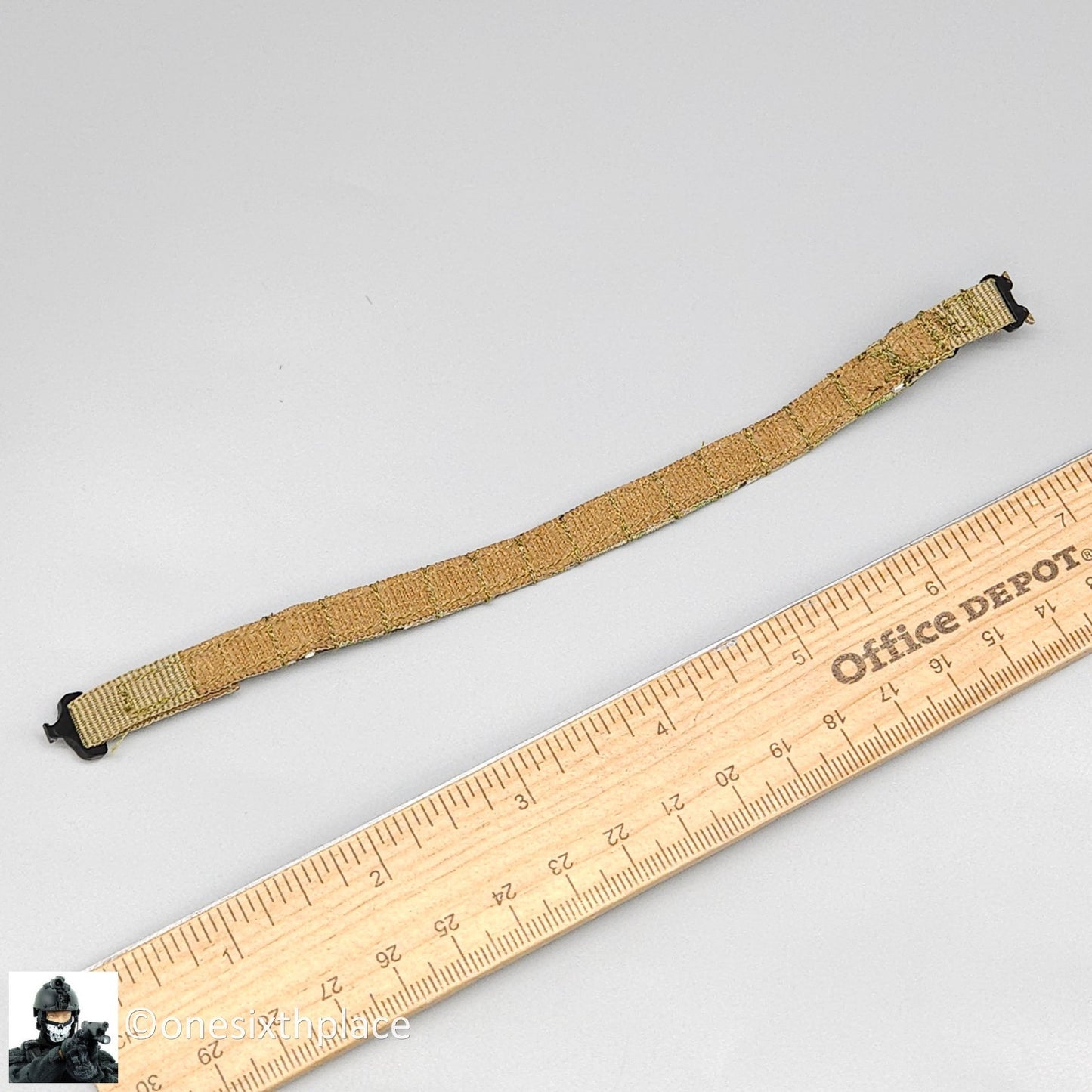 1:6 scale Easy & Simple Coalition Forces Multicam MOLLE Belt 12" Figures 26065RA