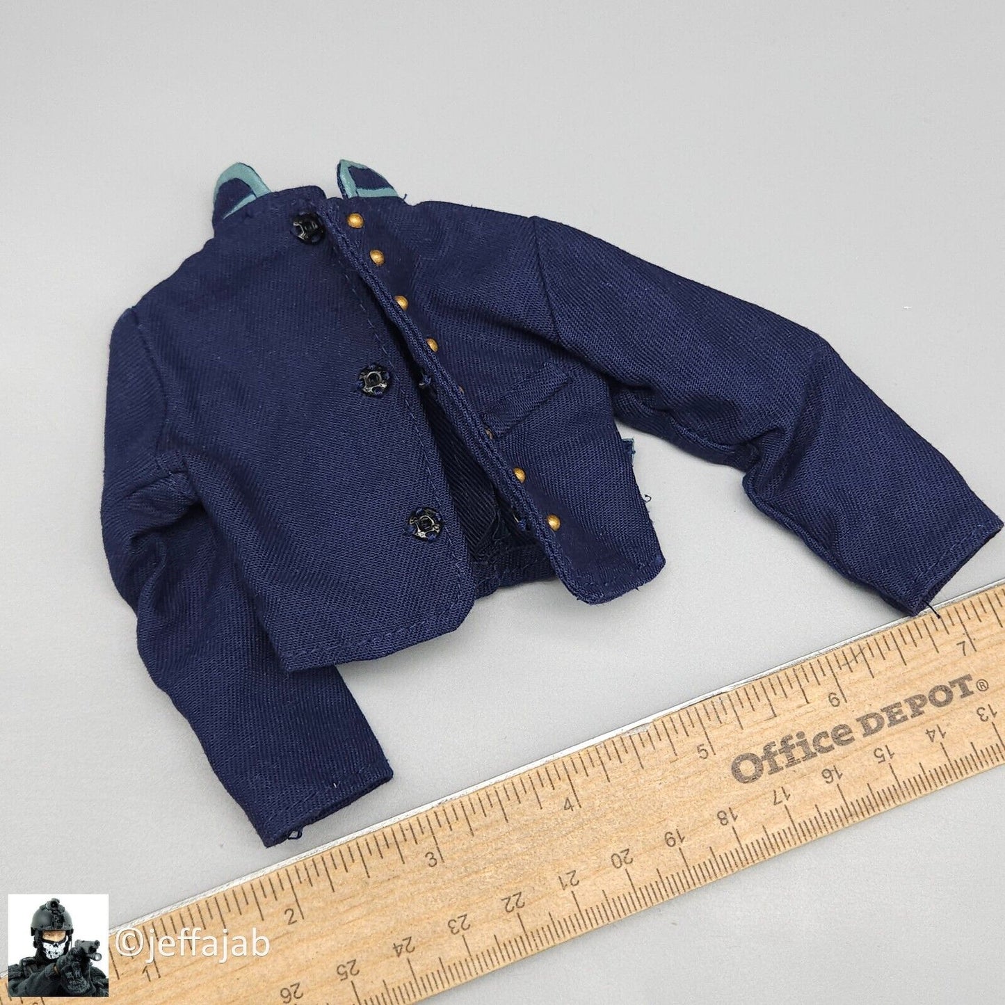 1:6 Sideshow Civil War Union 88th NY Infantry Irish Brigade Blue Shell Jacket