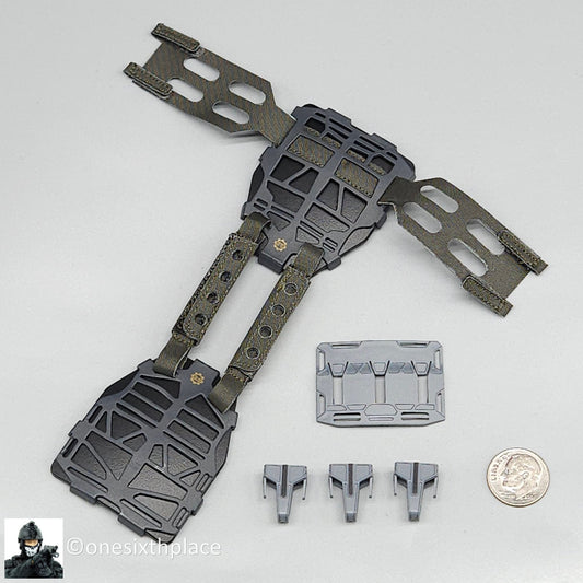 1:6 Easy & Simple PMC Plate Frame Plate Carrier w/ SMR Pouches