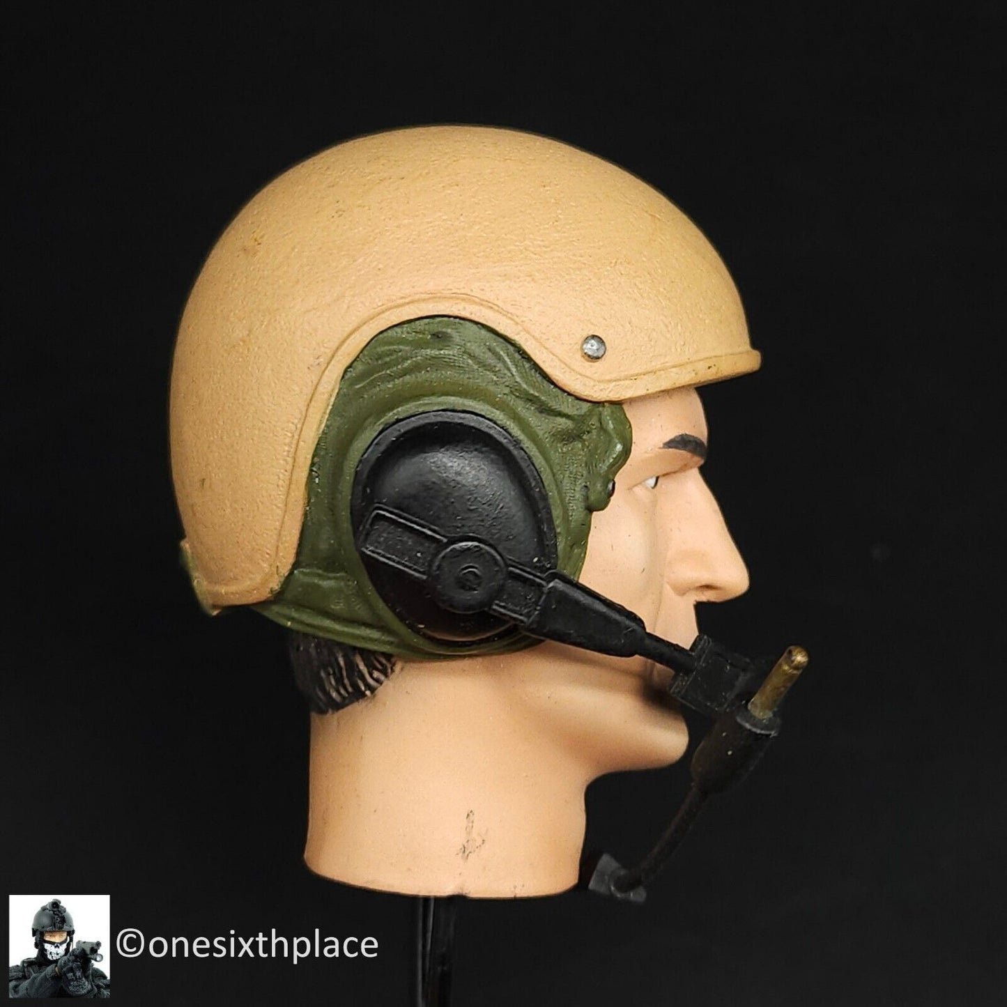 1:6 scale Dragon US Tank Commander "Kent" Male Head Sculpt for 12" Figures