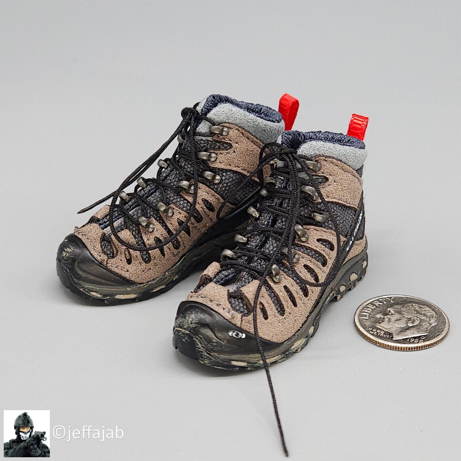 1:6 Easy & Simple Russian Special Operations Forces SSO Quest 4D Boots Peg Type