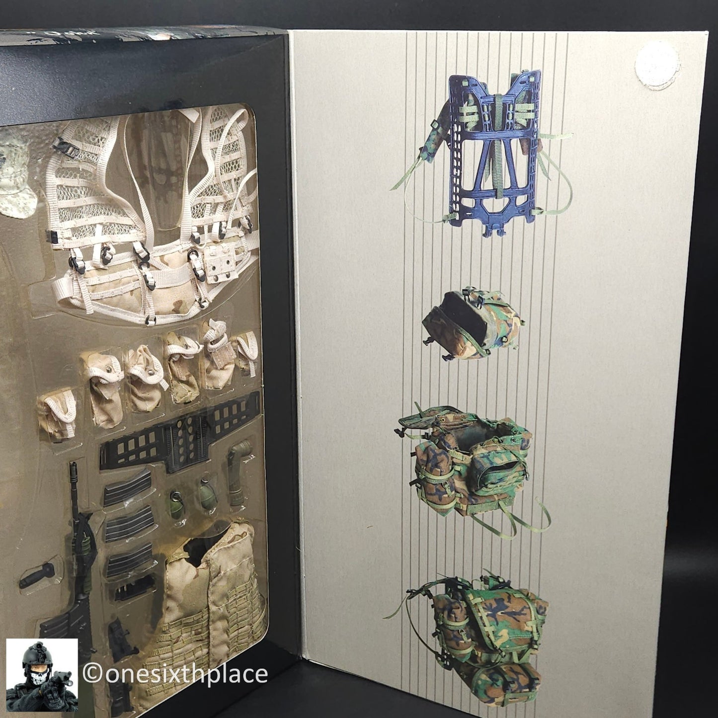 1:6 scale Dragon US Marine Corps MEU Long Range Patrol Desert MARPAT 12" Figure