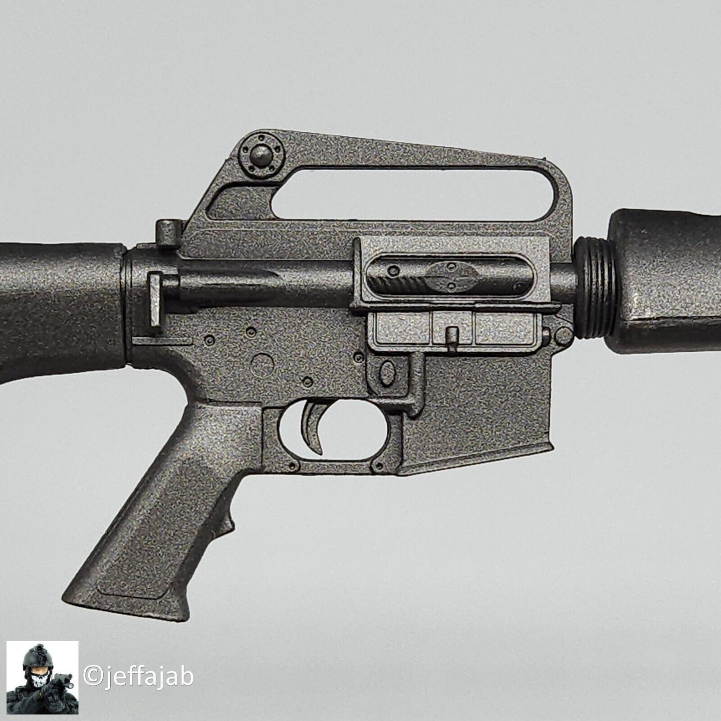 1:6 scale DJ Custom Forrest Gump in Vietnam M16 Rifle for 12" Figures