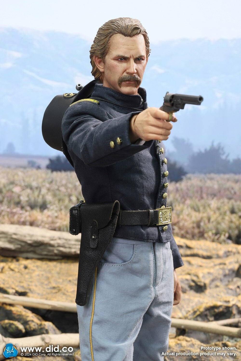 1:6 scale DiD US Civil War Union Army Lieutenant John Dunbar 12" Figure NS80175