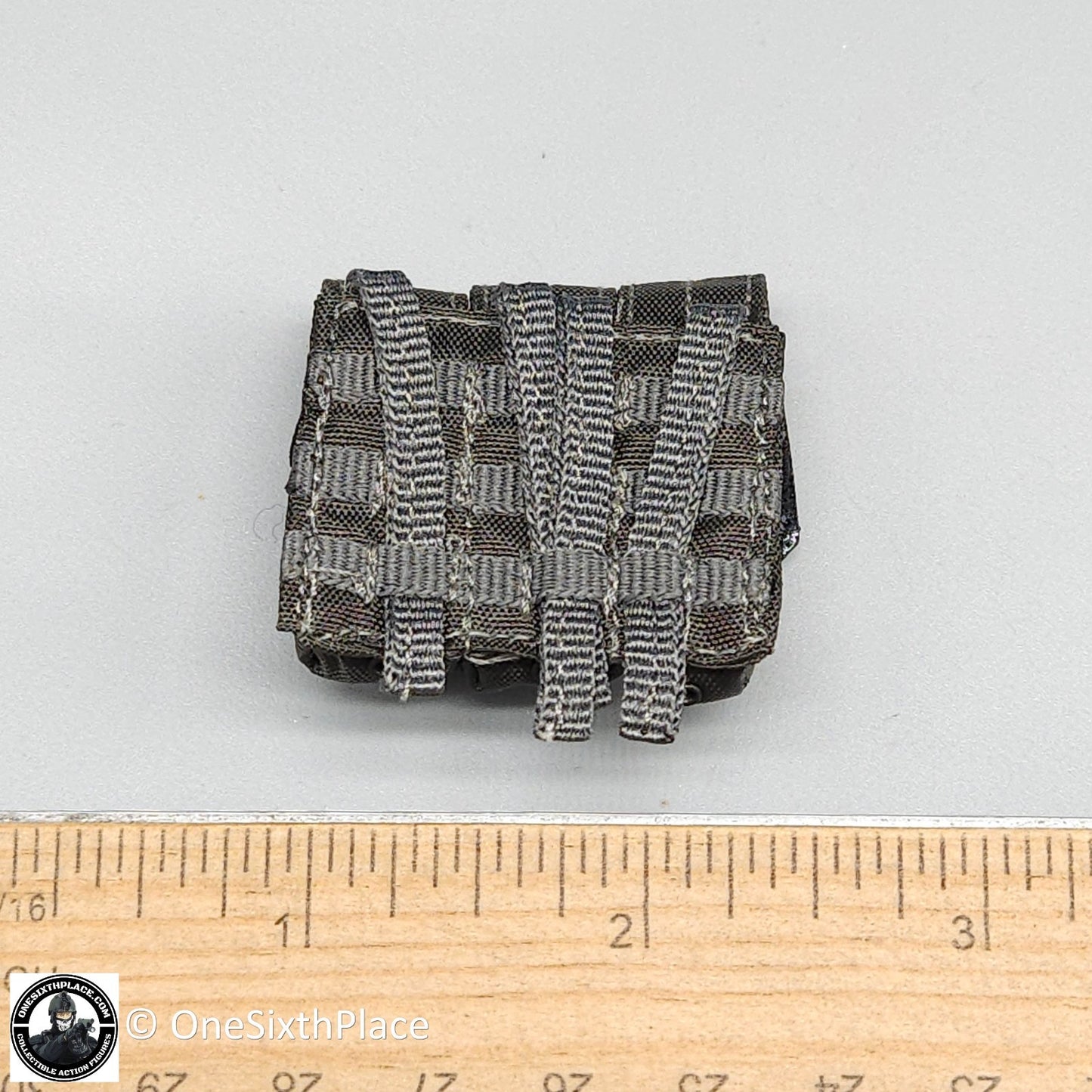 1:6 scale Easy & Simple ZERT Juggernaut Sully Gray 3 Cell M4 Ammo Pouch