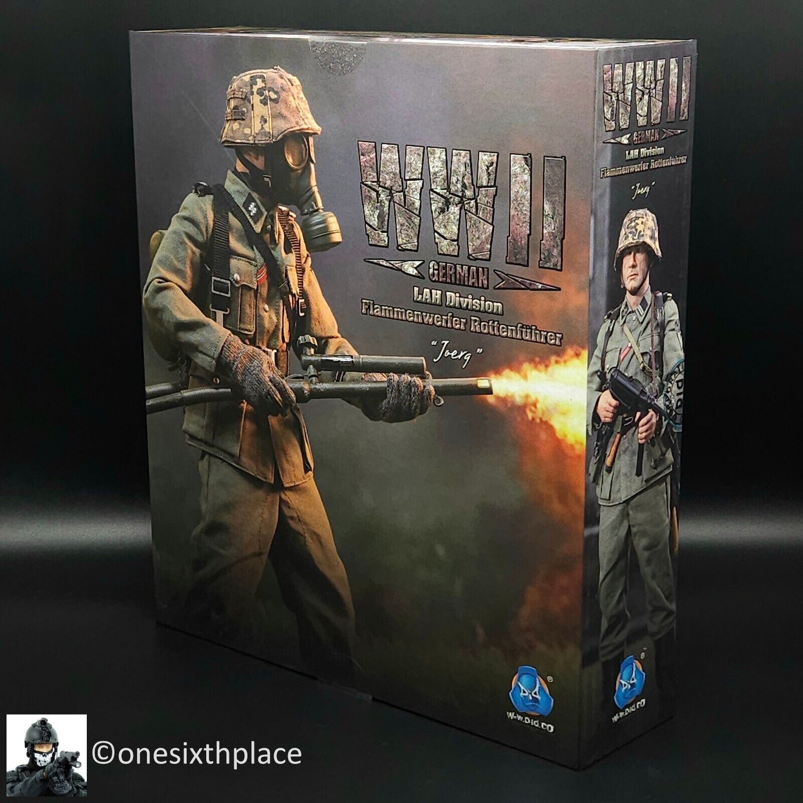 1:6 scale DiD WWII German LAH Division Heer Flammenwerfer Gefreiter Joerg