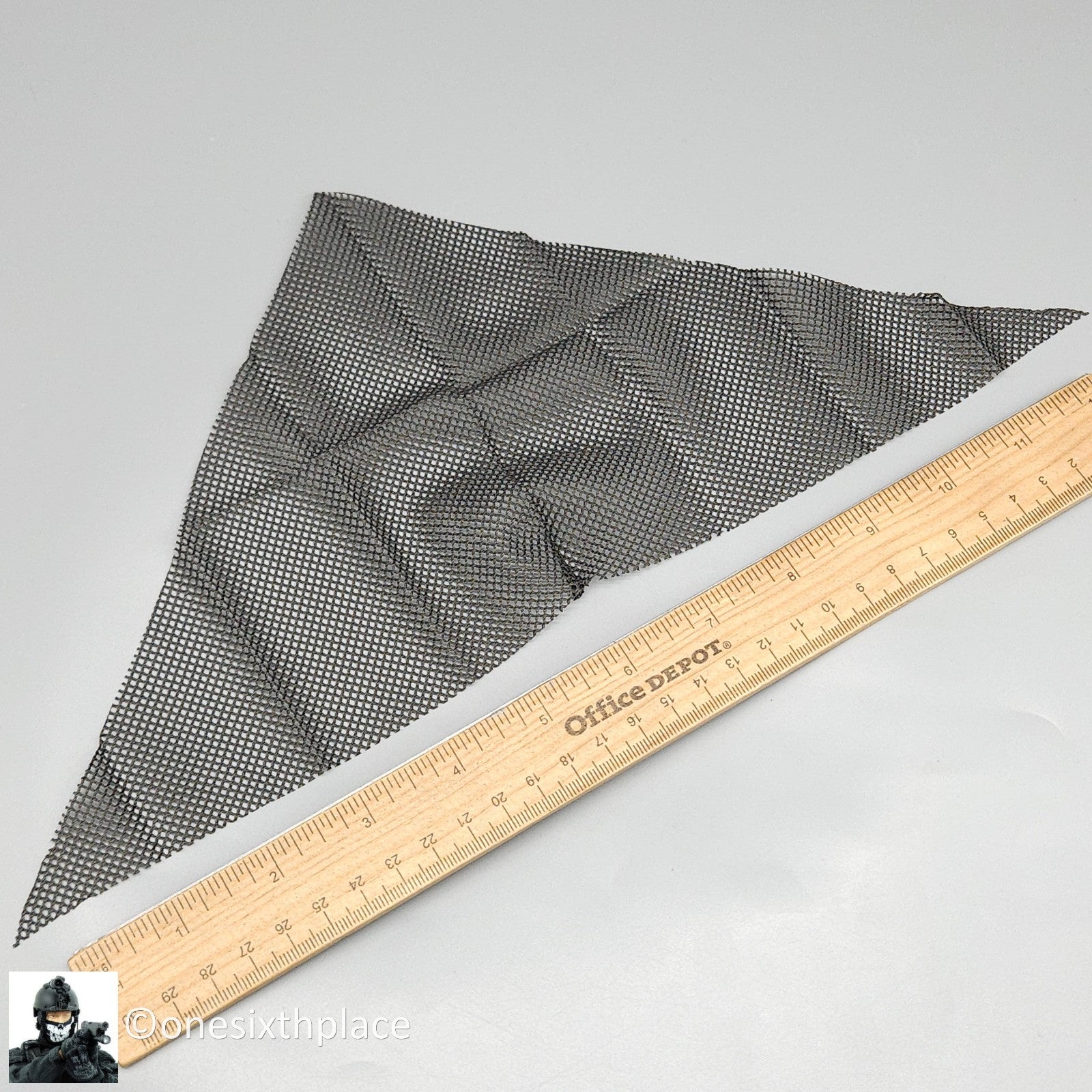 1:6 Easy & Simple HRT Minuteman ShotShow 2025 Camo Mesh Scarf for 12" Figures