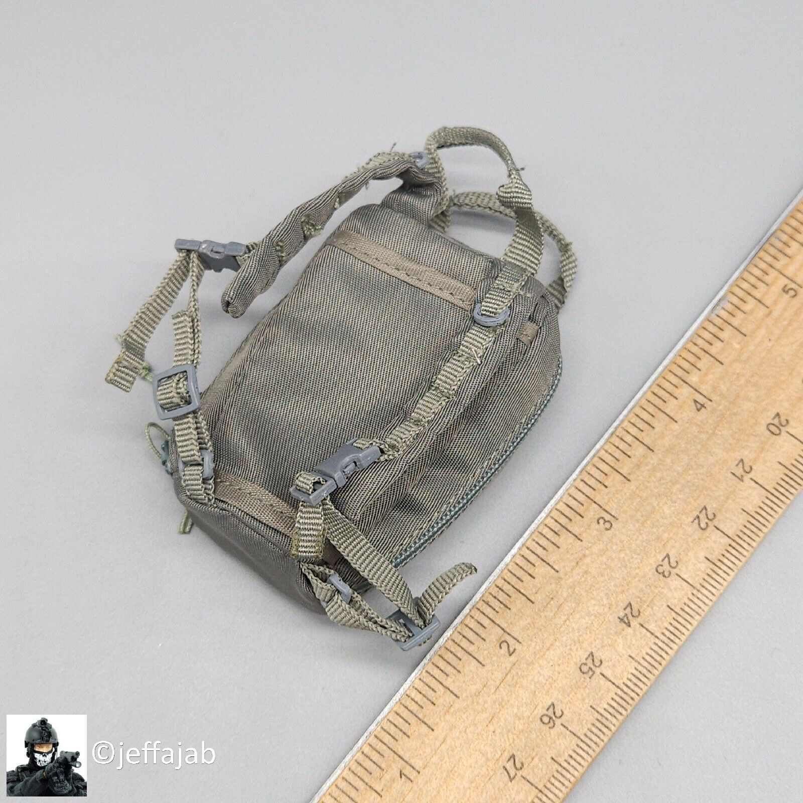 1:6 Soldier Story 160th SOAR Helicopter Pilot Hydration Backpack for 12" Figures