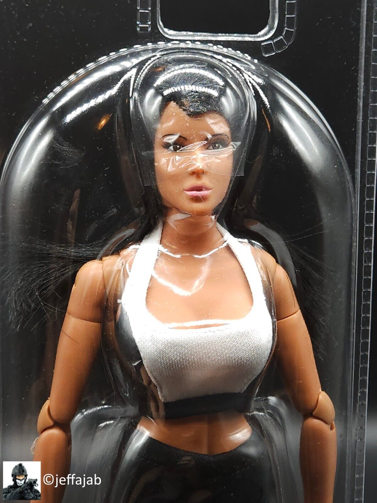 1:6 scale BBI Female Perfect Body w/ Hispanic Black Hair 12" Action Figure