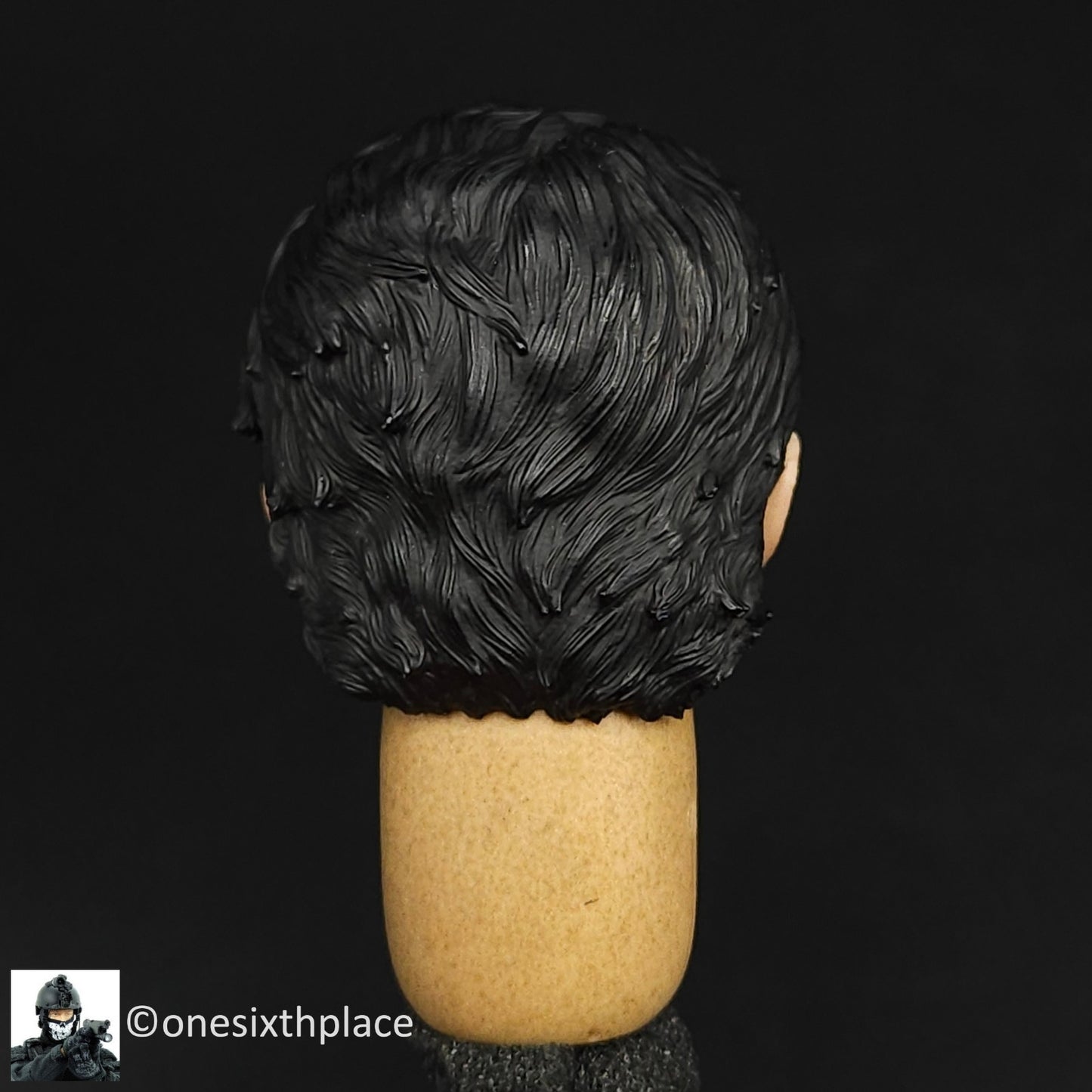 1:6 scale 3A ThreeZero Walking Dead TWD Glenn Rhee Head Sculpt for 12" Figures