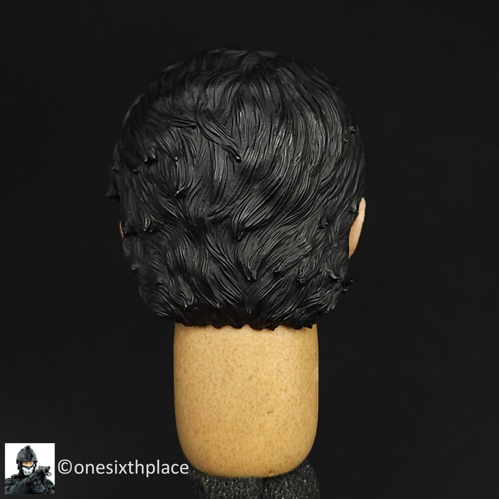 1:6 scale 3A ThreeZero Walking Dead TWD Glenn Rhee Head Sculpt for 12" Figures