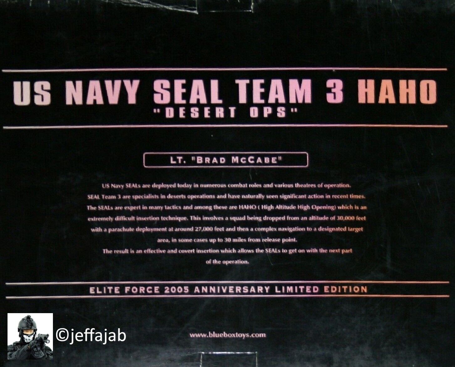 1:6 BBI SEAL Team 3 Desert Ops HAHO Brad McCabe Fleece Pullover for 12" Figures