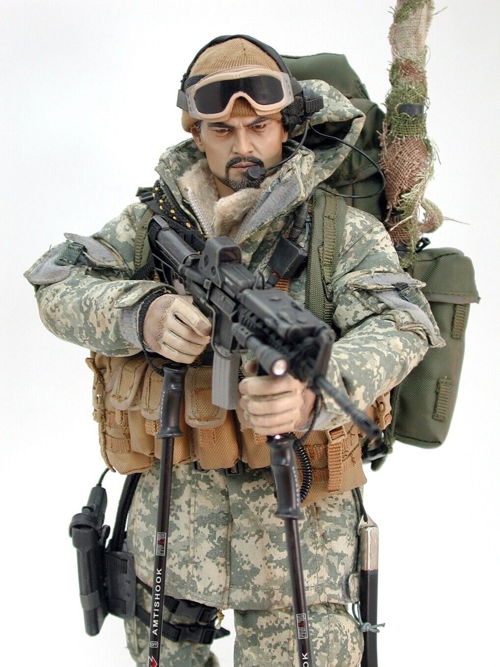 1:6 Hot Toys Special Forces Mountain Ops Sniper Cold Weather Boots  12" Figure