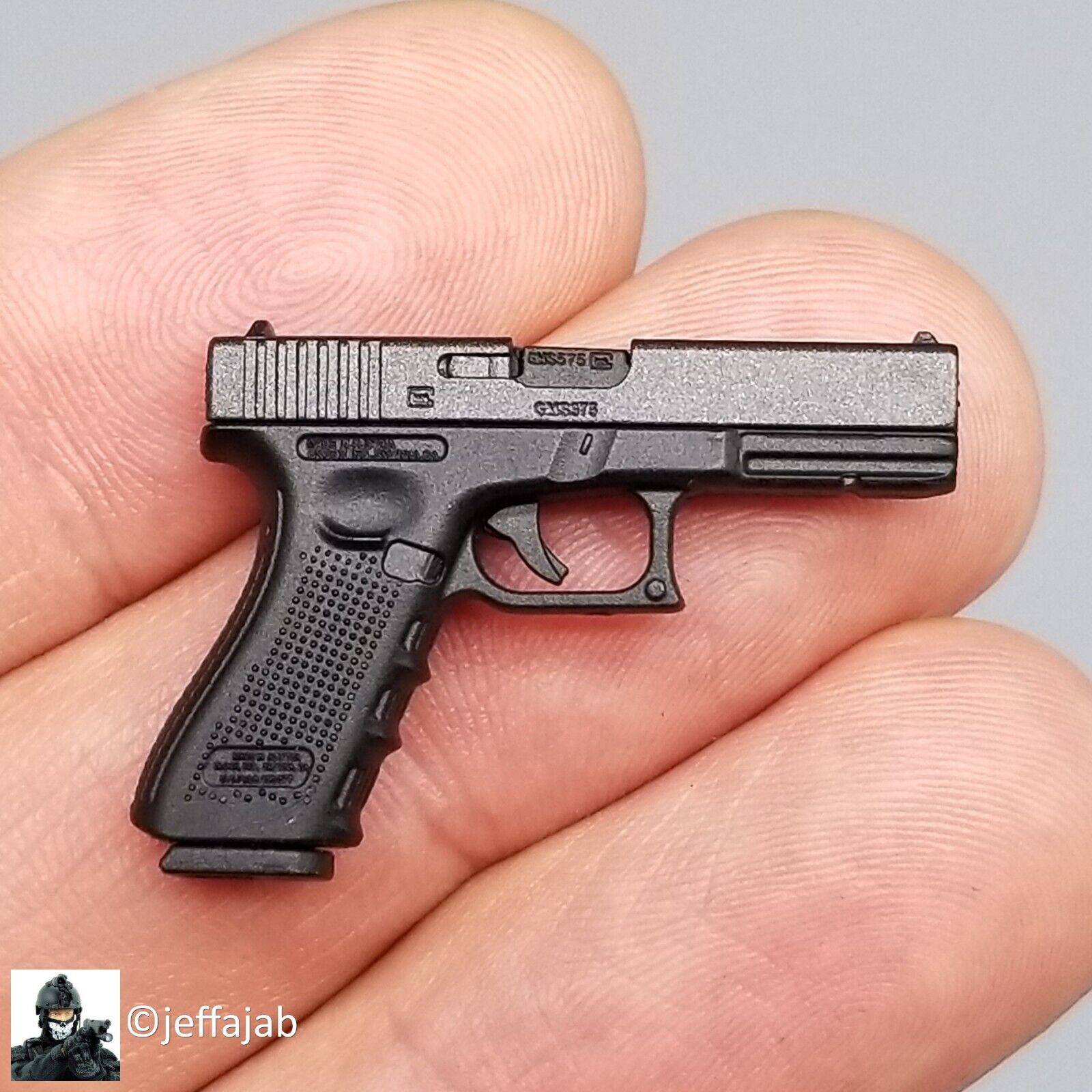 1:6 Easy & Simple NSWDG Infiltration Team Pistol w/ Multicam Holster 12" Figures