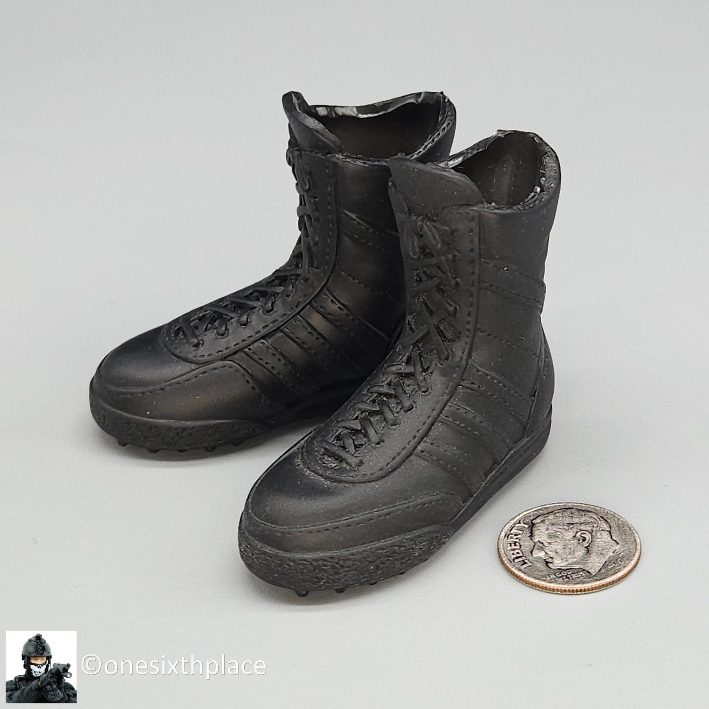 1:6 scale BBI SWAT Team Barret Adidas Tactical Boots for 12" Figures