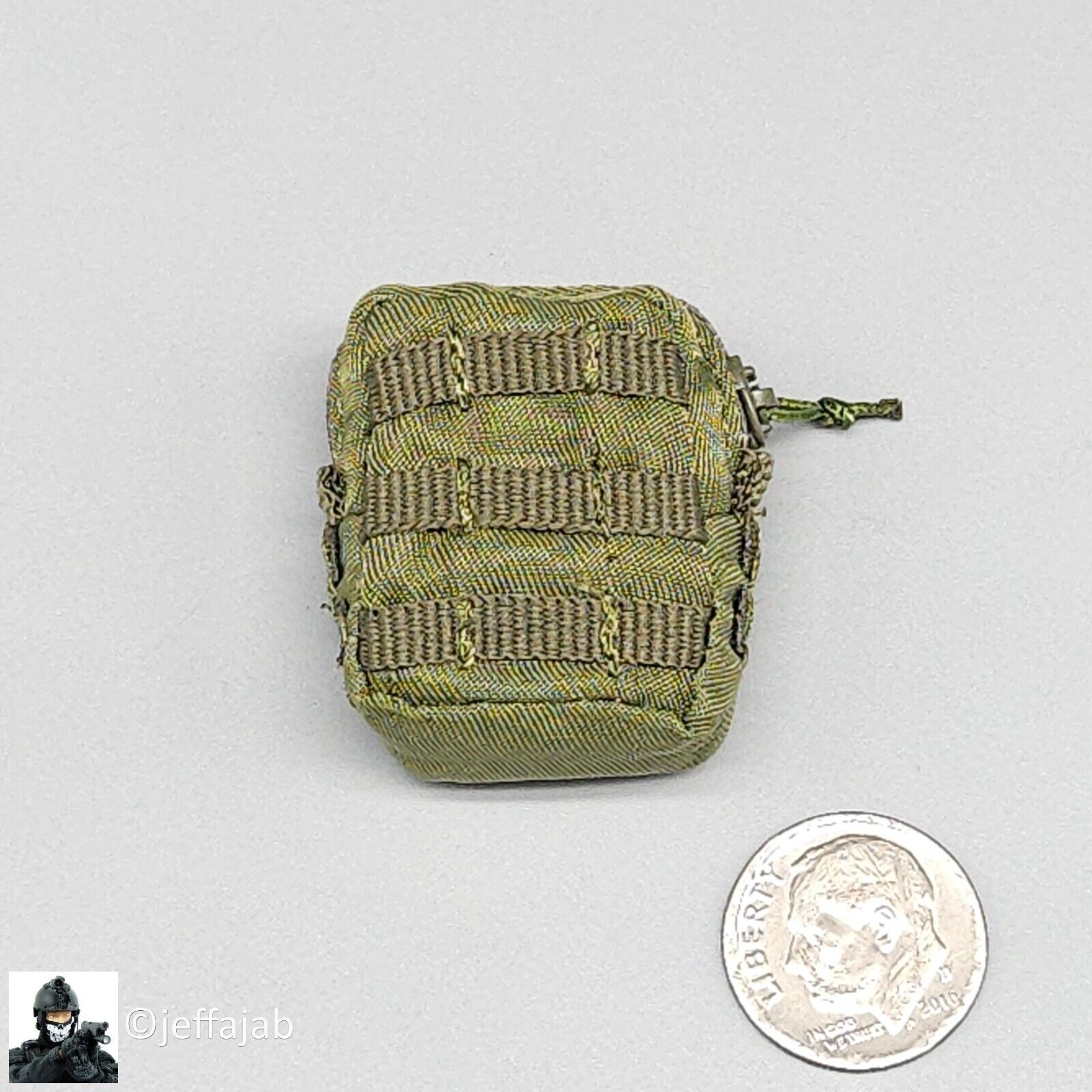 1:6 Soldier Story The Division 2 Agent Caleb Dunne Green MOLLE Utility Pouch x1