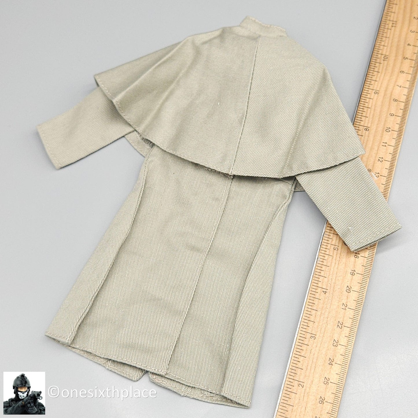 1:6 scale Sideshow Civil War 29th Alabama Confederate Greatcoat for 12" Figures