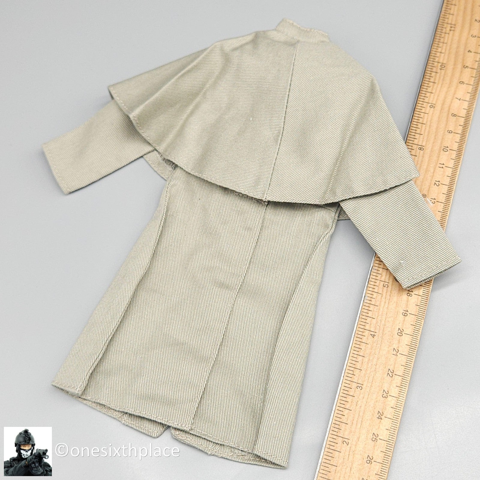 1:6 scale Sideshow Civil War 29th Alabama Confederate Greatcoat for 12" Figures