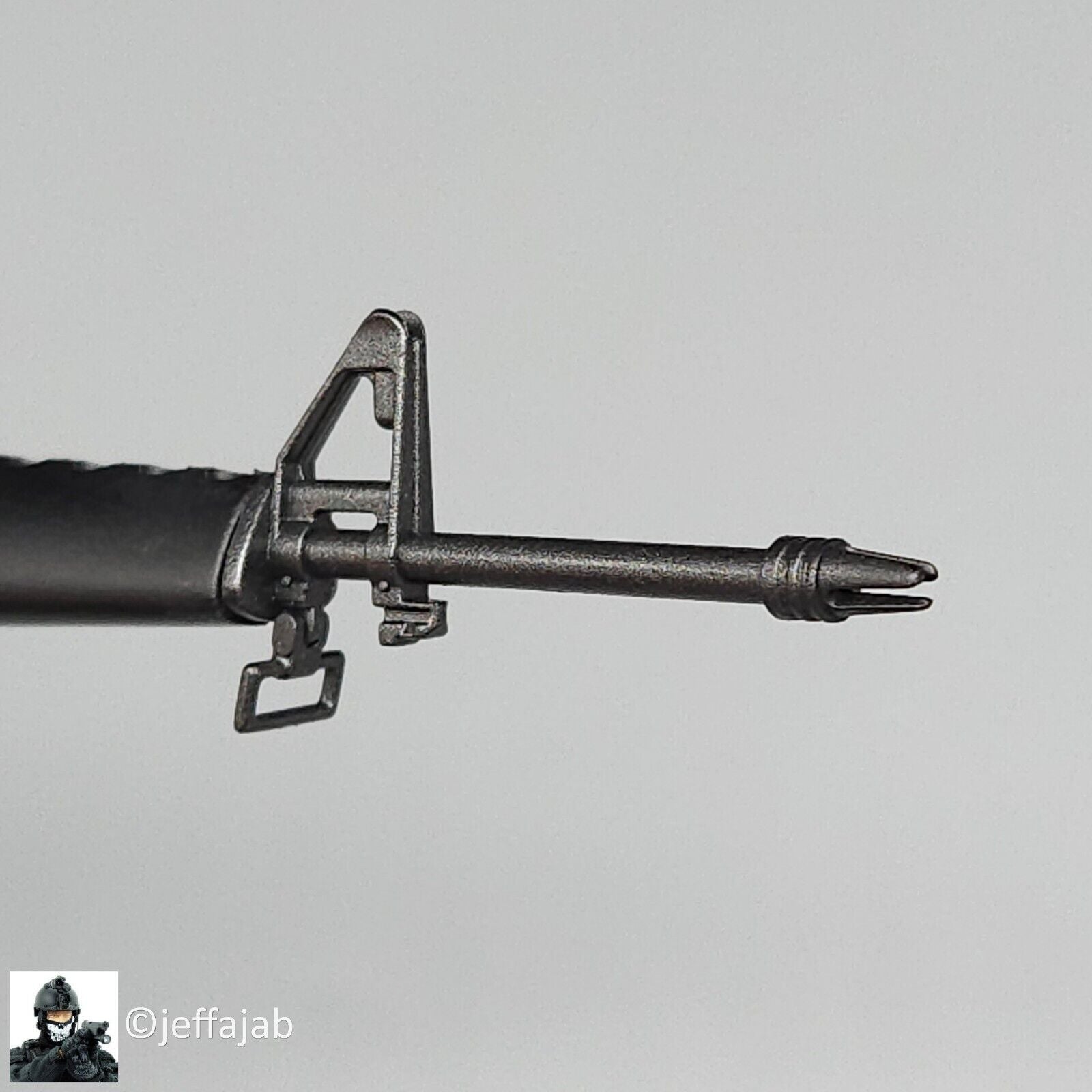 1:6 Ujindou Vietnam 173rd Airborne LRRP M16 Rifle w/ Sling for 12" Figures