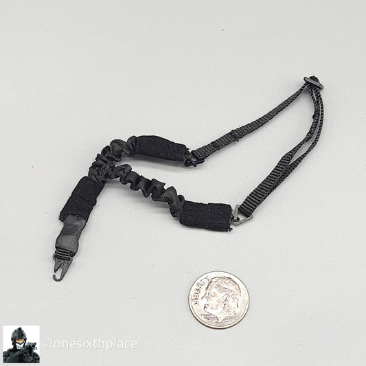 1:6 Easy & Simple PMC Field Recce Single Point Black Rifle Sling for 12" Figures