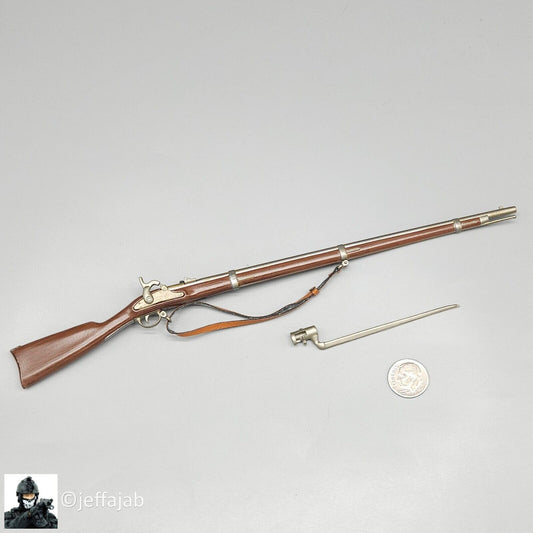 1:6 Sideshow Civil War Springfield 1861 Rifle w/ Bayonet for 12" Figures