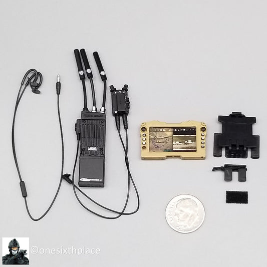 1:6 Easy & Simple NSWDG Infiltration Team Radio w/ Tactical Phone for 12" Figure