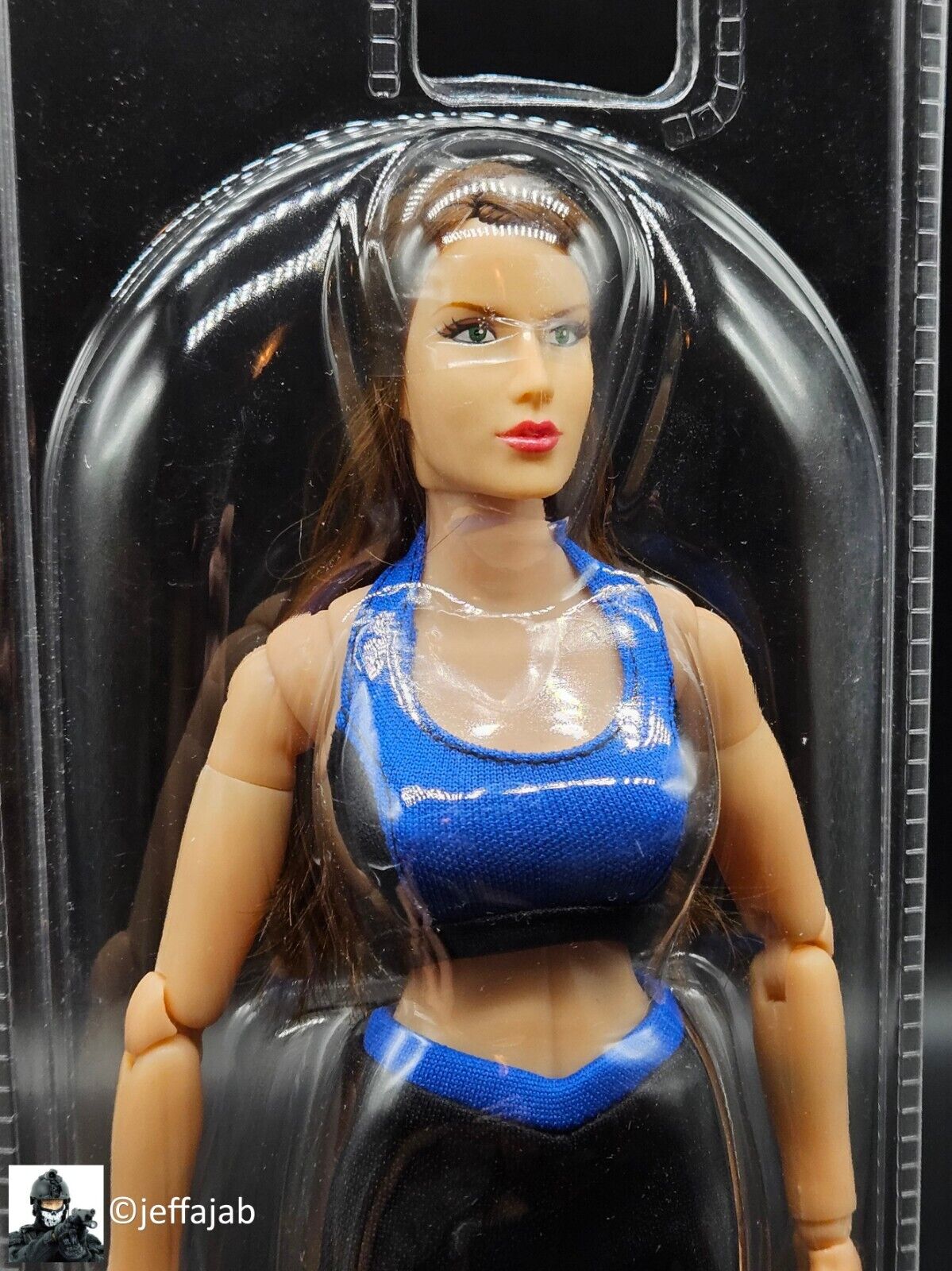 1:6 scale BBI Female Perfect Body w/ Caucasian Brunette Hair 12" Action Figure