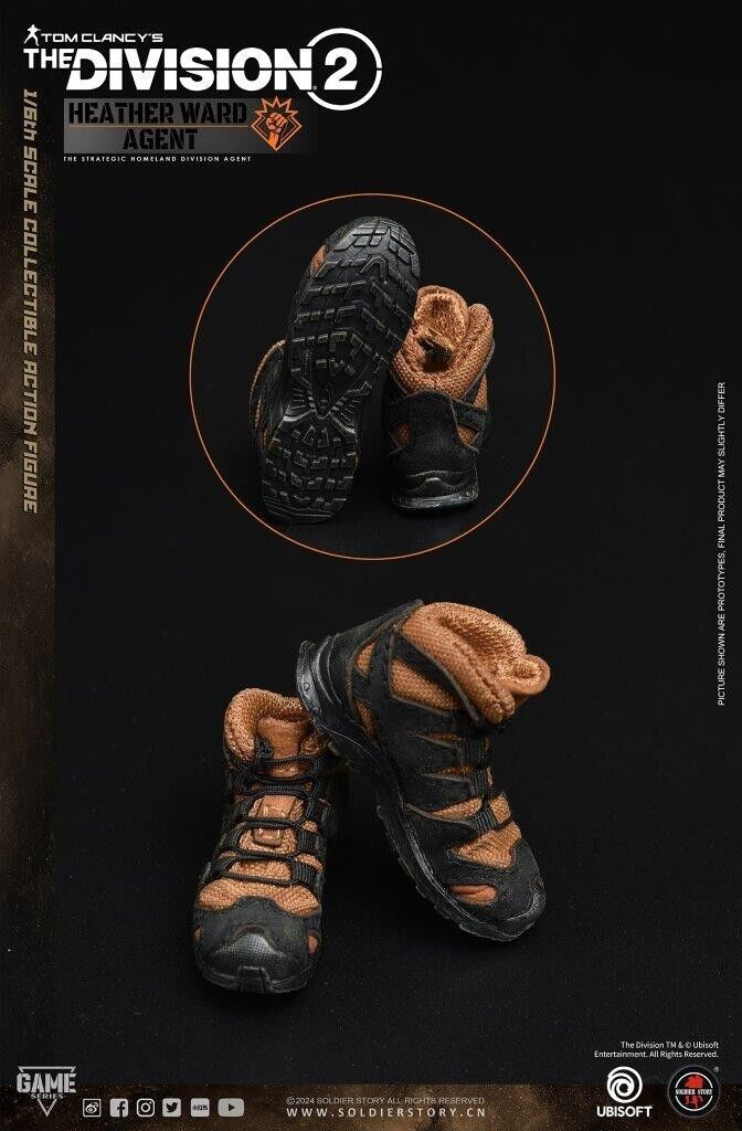 1:6 scale Soldier Story The Division 2 Agent Heather Ward US Flag Handkerchief