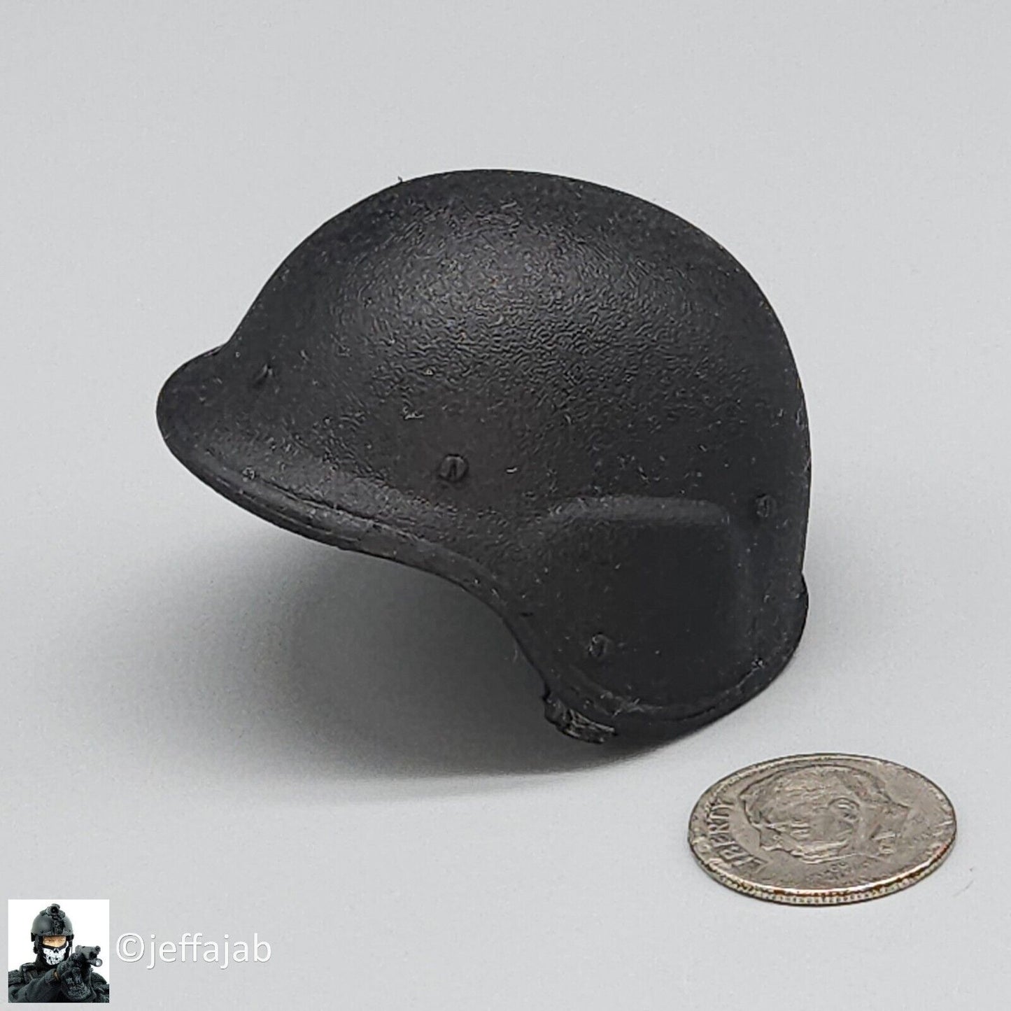 1:6 21st Century Toys SWAT Black PASGT Helmet 12" Figures