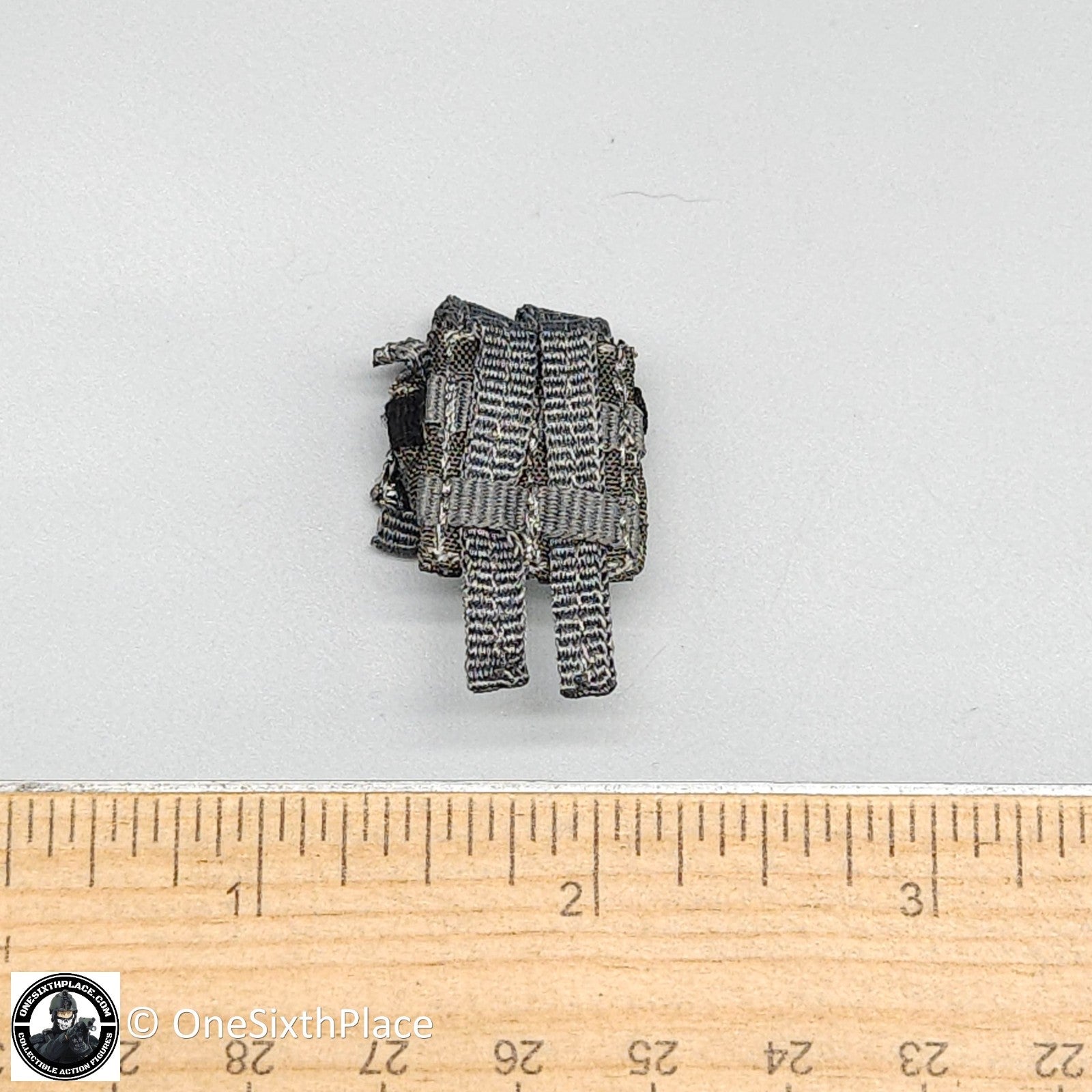 1:6 scale Easy & Simple ZERT Juggernaut Sully Gray Pistol Ammo Pouch